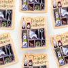 Wild Pencil Studio vinyl sticker featuring a Trinket Collector design, showcasing colorful, detailed artwork on a adhesive sticker.