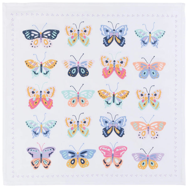 Butterfly Floursack Dishtowel by Danica - Set of 2 - Freshie & Zero Studio Shop