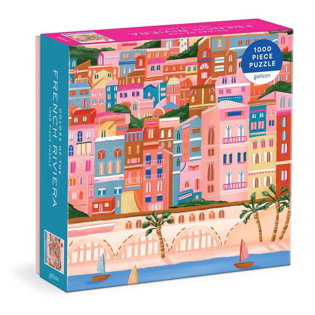 Colors of the French Riviera Puzzle: 1000 Pieces - Freshie & Zero Studio Shop