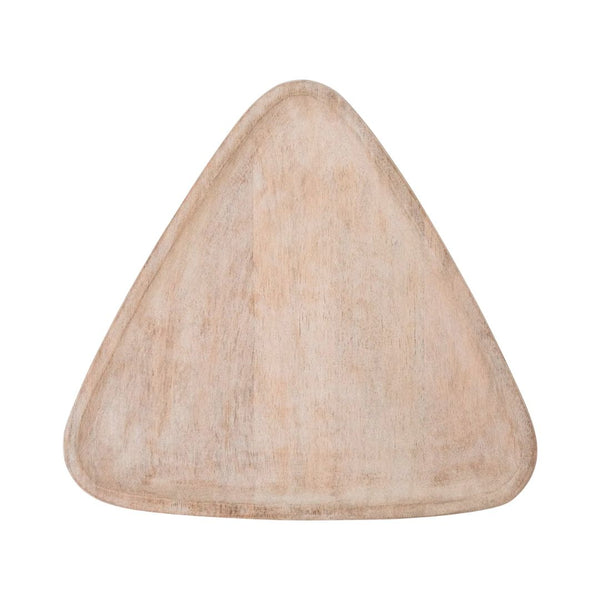 Triangle Wood Serving Tray - Freshie & Zero Studio Shop