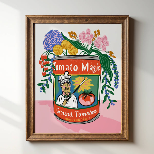 "Tomato Magic" - 8" x 10" Art Print - Freshie & Zero Studio Shop
