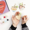 DIY Heart Keychain Painting Kit - Freshie & Zero Studio Shop