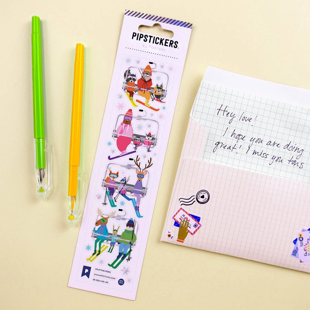 Uplifting Rides Sticker Sheet by Pipstickers - Freshie & Zero Studio Shop