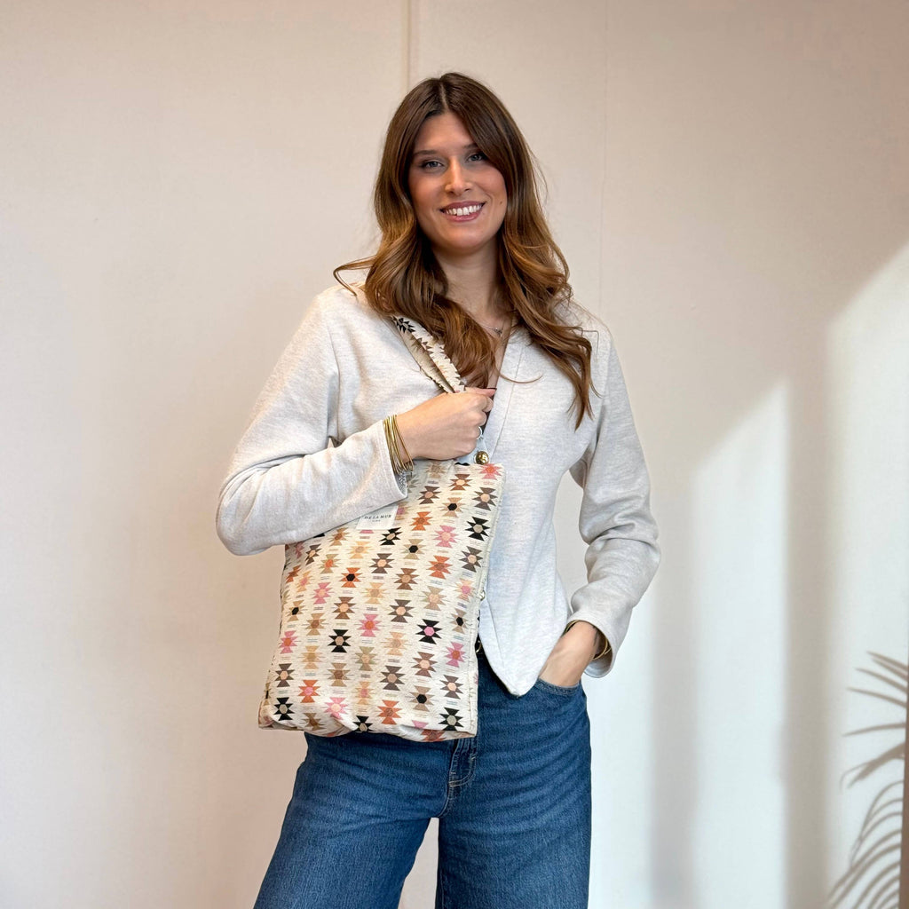 Medium Zippered Bag Royal - Freshie & Zero Studio Shop