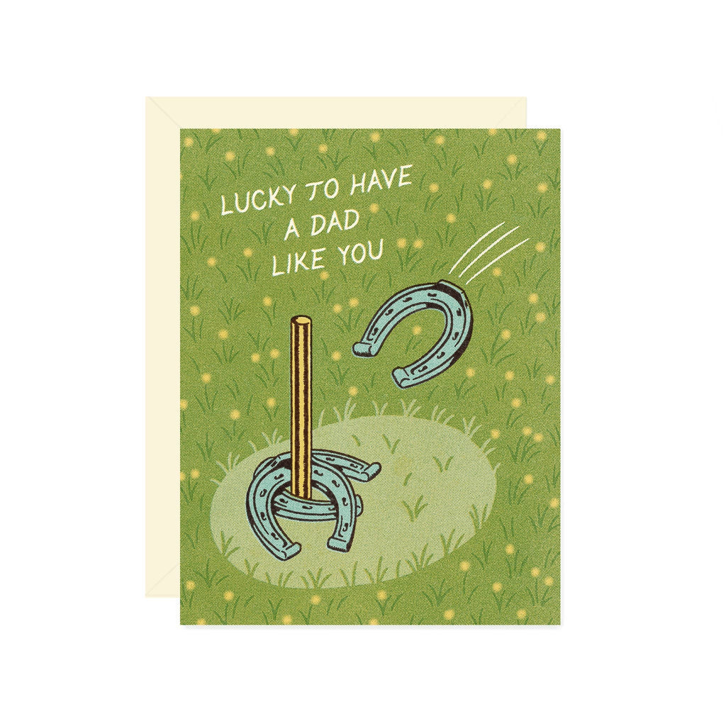 Lucky Dad Card - Freshie & Zero Studio Shop