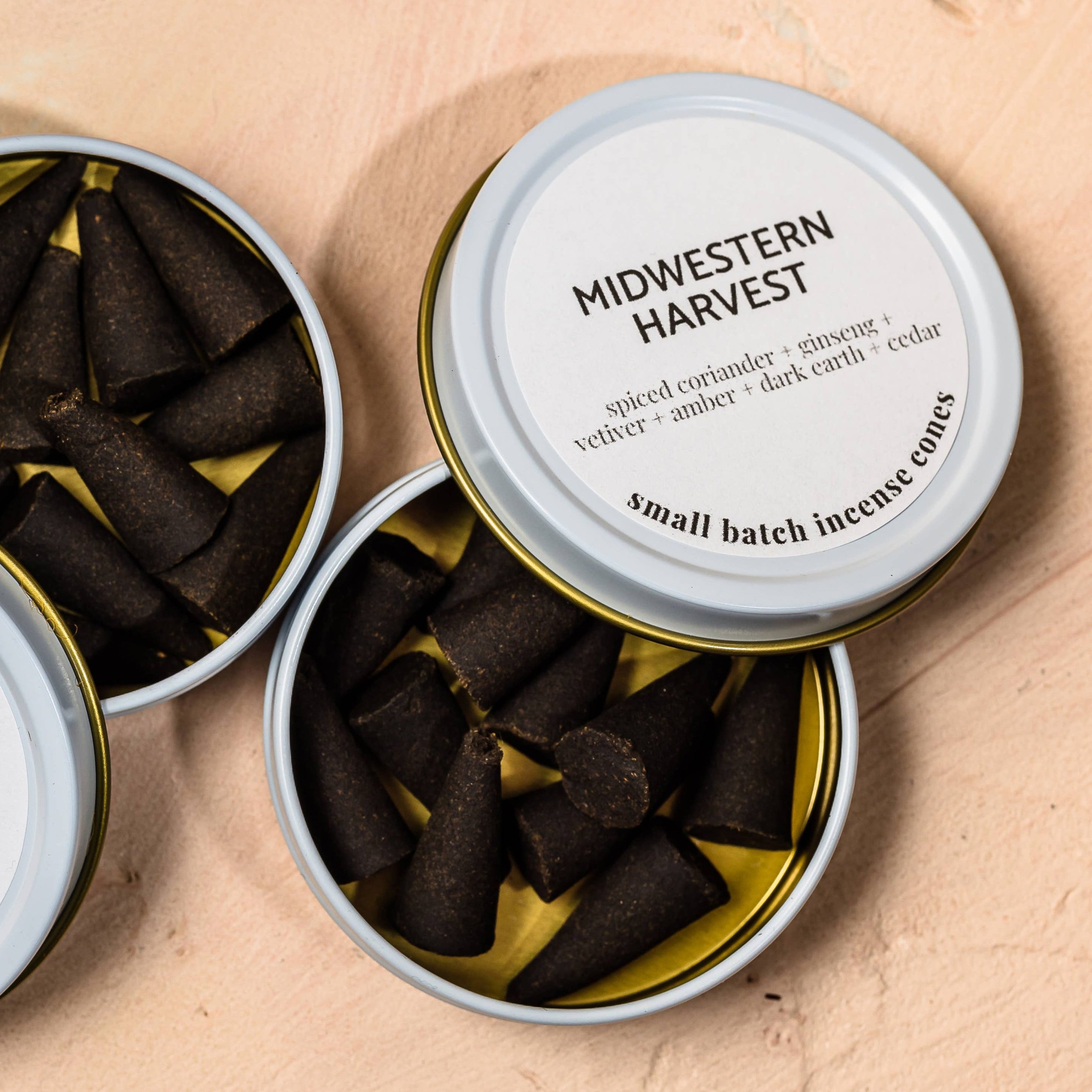 Incense Cones Midwestern Harvest Freshie & Zero