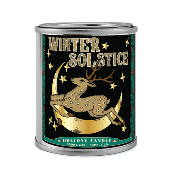 Winter Solstice Joyful Tidings Edition Soy Candle by Good & Well Supply Co. - Freshie & Zero Studio Shop