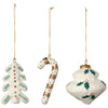 Yuletide Paper Mache Christmas Ornaments - Freshie & Zero Studio Shop