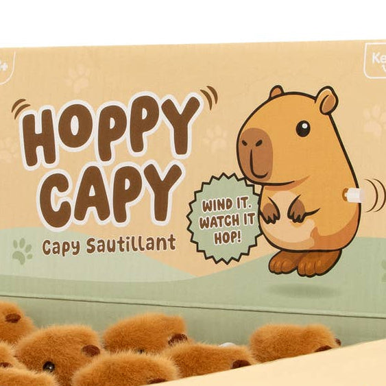 Wind Up Hopping Capybara Toy - Freshie & Zero Studio Shop