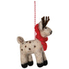 Felted Wool Arctic Deer Ornaments - Freshie & Zero Studio Shop