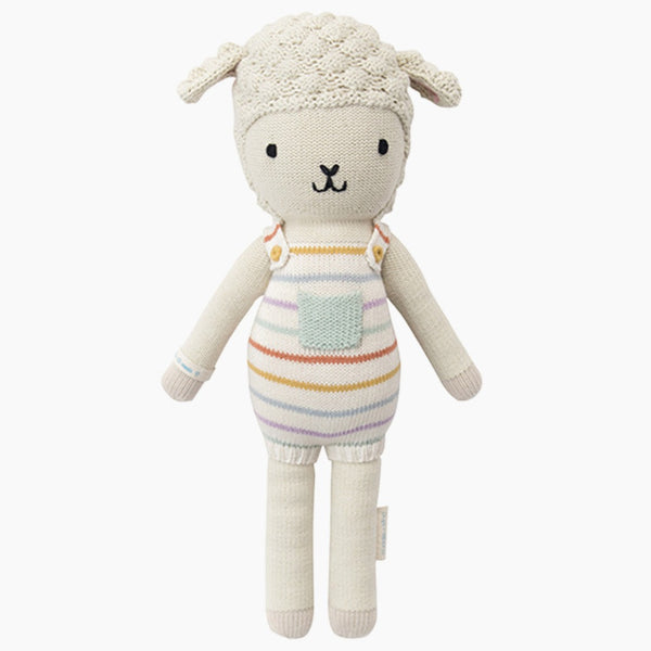 Avery the Lamb 13" Knit Doll by Cuddle + Kind - Freshie & Zero Studio Shop
