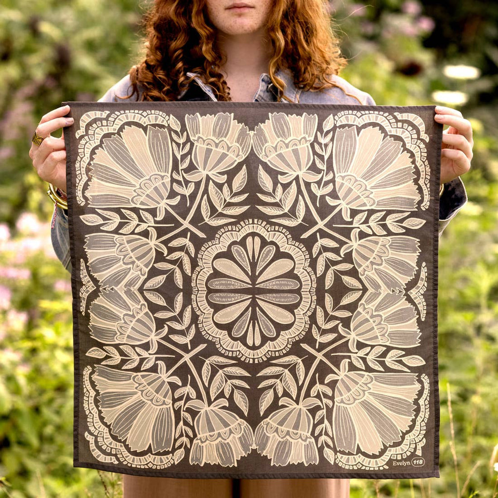 Handker Bandana: No. 118 Evelyn - Freshie & Zero Studio Shop