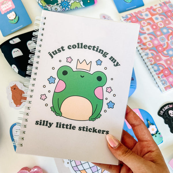 Silly Little Frog Sticker Book - Freshie & Zero Studio Shop