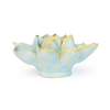 English Garden Ceramic Flower: Robin's Egg Blue Water Lily - Freshie & Zero Studio Shop