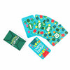 Snapping Turtles Card Game by Professor Puzzle USA, Inc. featuring colorful turtle-themed cards spread out on a table.