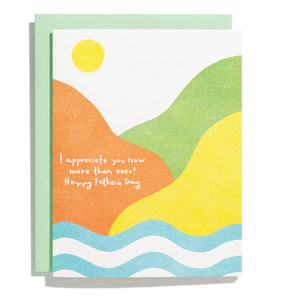Father's Day Greeting Card - Freshie & Zero Studio Shop