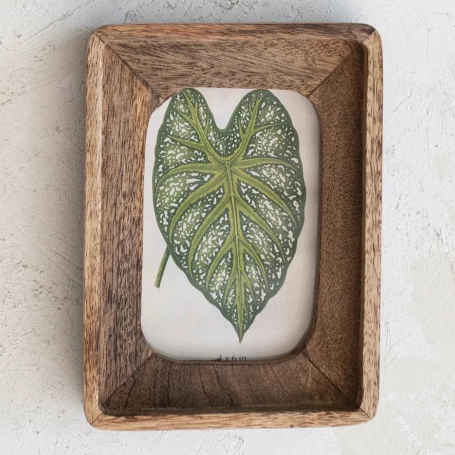 Hand Carved Photo Frame - Freshie & Zero Studio Shop