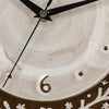 Embossed Stoneware Clock - Freshie & Zero Studio Shop