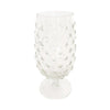 Hobnail Stemmed Drinking Glass - Freshie & Zero Studio Shop