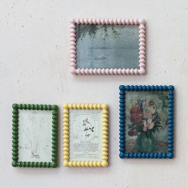 Colorful Spindle 5x7 Photo Frame - Freshie & Zero Studio Shop