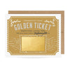 Golden Ticket Scratch-off - Birthday Card - Freshie & Zero Studio Shop