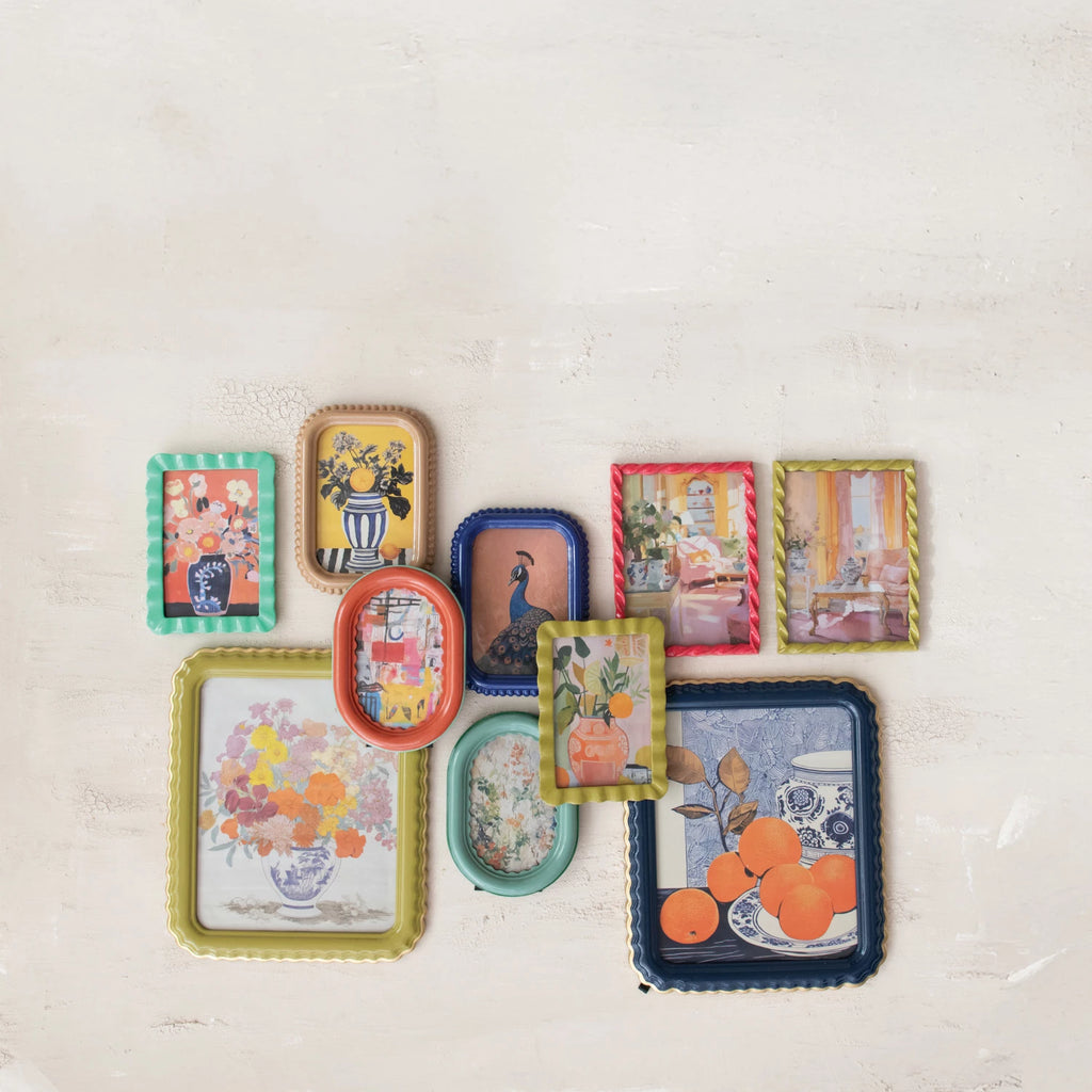 Colorful Bobbin Resin Photo Frame - Freshie & Zero Studio Shop