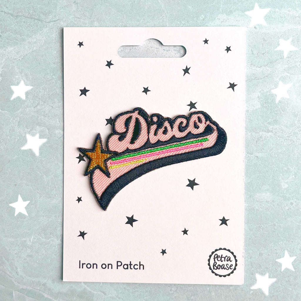 Iron on Patch - Disco - Freshie & Zero Studio Shop