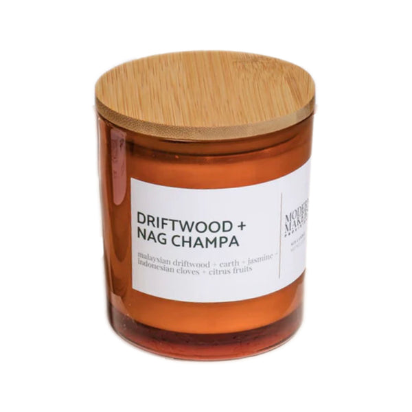 Driftwood + Nag Champa Candle by Modern Makers - Freshie & Zero Studio Shop
