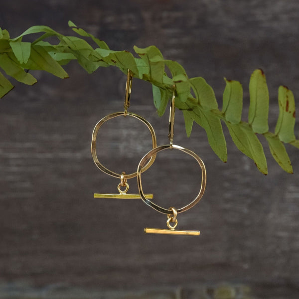 Mantra Earrings - Freshie & Zero Studio Shop