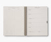 2026 Dahlia 12-Month Softcover Spiral Planner - Freshie & Zero Studio Shop