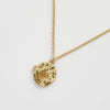 Fox & Acorn vintage-style enamel locket necklace by Fable England, featuring a detailed nature-inspired design on a delicate chain.