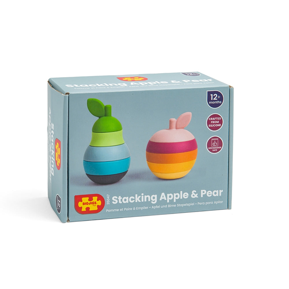 Stacking Apple & Pear Toy - Freshie & Zero Studio Shop