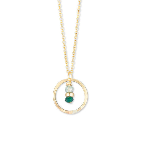 Seedling leaf necklace by Freshie & Zero featuring a delicate leaf pendant on a chain, perfect for nature-inspired jewelry.