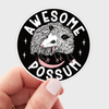 Awesome Possum Sticker - Freshie & Zero Studio Shop