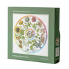 500-piece Round Jigsaw Puzzle - Flower Clock - Freshie & Zero Studio Shop