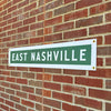 East Nashville Felt Banner: Green & Cream - Freshie & Zero Studio Shop