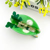 Green Daisy Claw Clip - Freshie & Zero Studio Shop