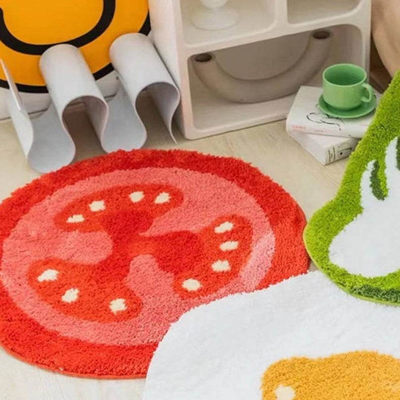 Tomato Bath Mat - Freshie & Zero Studio Shop