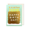 Gold birthday mini enclosure cards from Stannie & Lloyd, featuring elegant designs for greeting and note purposes.