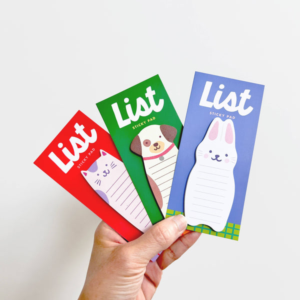 Cat List Pad - Freshie & Zero Studio Shop