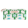 Turquoise + Green Chalet Pencil Bag | Erin Flett - Freshie & Zero Studio Shop