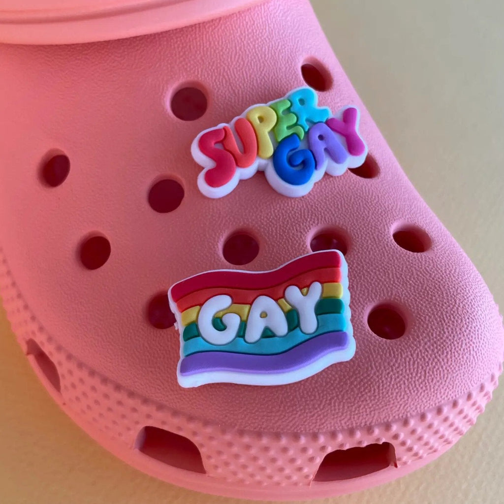 Gay Clog Charms by Idlewild - Freshie & Zero Studio Shop