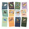 Butterfly Garden 2026 Mini Desk Calendar with Wooden Block - Freshie & Zero Studio Shop