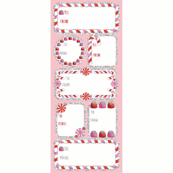 Candy Christmas Gift Tags - Freshie & Zero Studio Shop