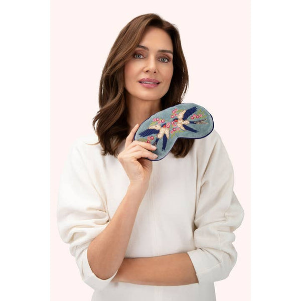Lavender Velvet Eye Mask - Woodland Owl (Copy) - Freshie & Zero Studio Shop