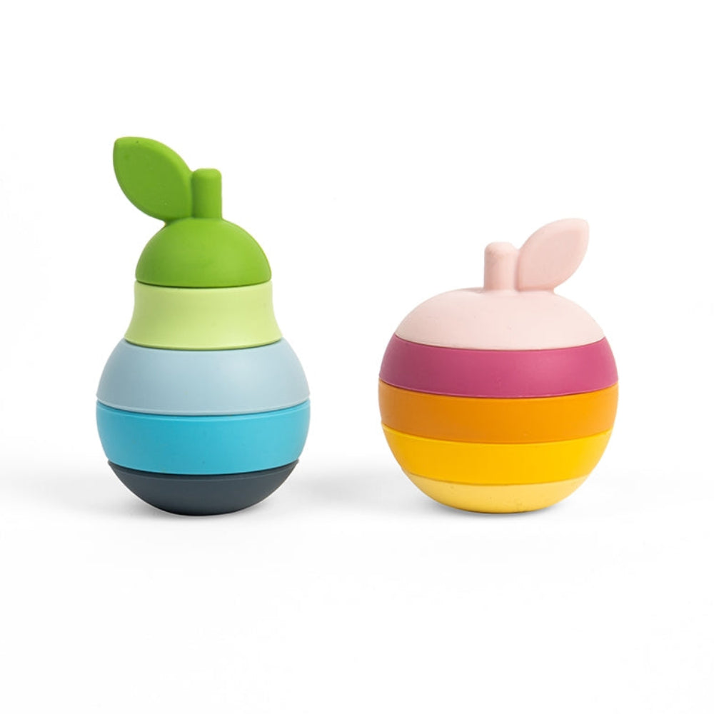 Stacking Apple & Pear Toy - Freshie & Zero Studio Shop