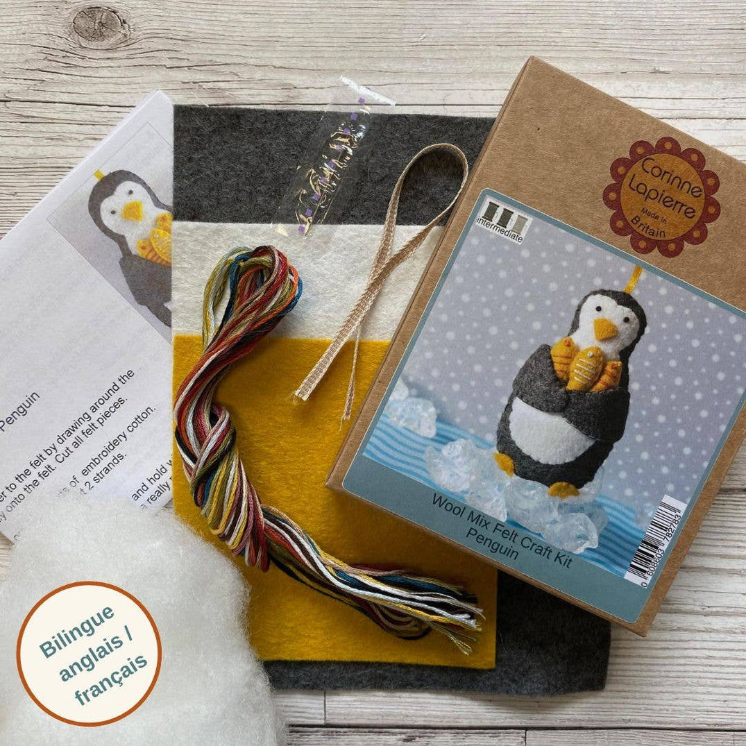 Penguin: Felt Craft Mini Kit | Freshie & Zero