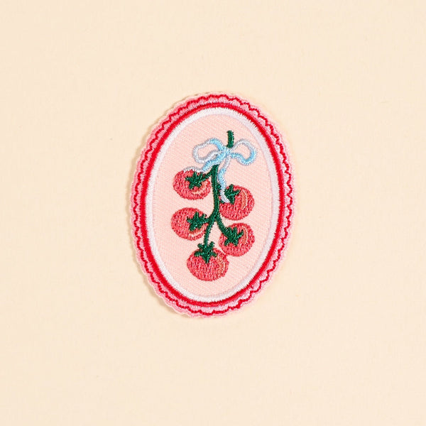 Tomato Vine Iron-on Patch - Freshie & Zero Studio Shop