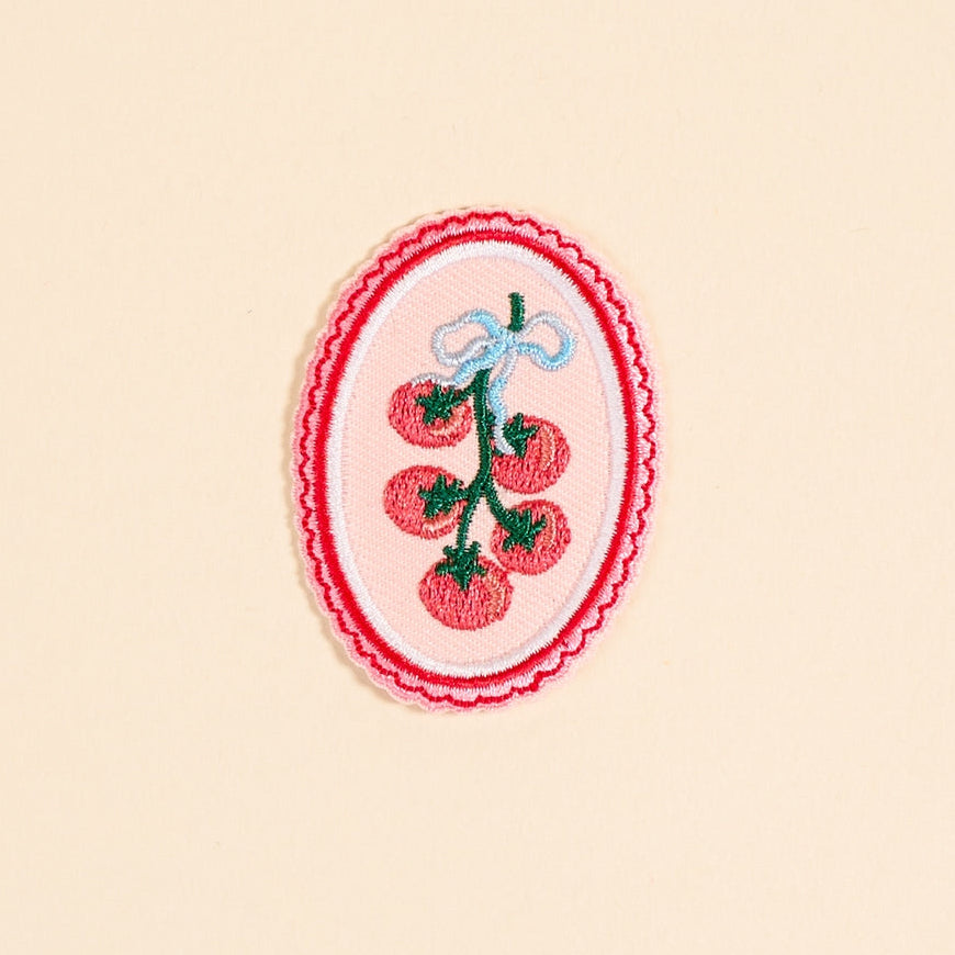 Tomato Vine Iron-on Patch - Freshie & Zero Studio Shop