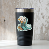Nashville Cowboy Boots Sticker - Freshie & Zero Studio Shop